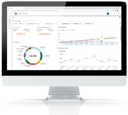 CBORD Data Analytics on Mac Desktop